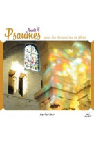 Psaumes pour les dimanches et fetes : annee b - audio