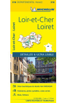 Carte départementale loiret, loir-et-cher