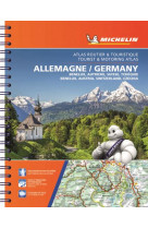Atlas europe - atlas germany, benelux, austria, switzerland, czecia (a4-spirale)