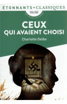 Ceux qui avaient choisi - piece en deux actes