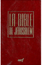 La bible de jerusalem - voyage - bordeaux sous etui
