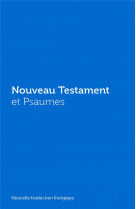 Nouveau testament et psaumes - couverture vinyle bleue