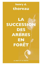 La succession des arbres en forêt