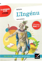 L'ingenu - suivi du parcours  voltaire, esprit des lumieres