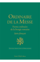 Ordinaire de la messe : forme ordinaire de la liturgie romaine