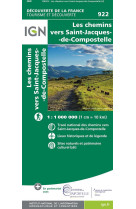 1m922 chemins vers saint-jacques de compostelle 1/