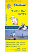 Carte départementale pas-de-calais, somme