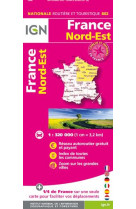 802 france nord-est recto/verso