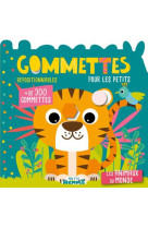 Mon p'tit hemma - gommettes pour les petits - les animaux du monde - + de 300 gommettes repositionna