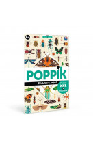 Poppik les insectes - 1 poster + 44 stickers repositionnables