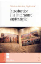 Introduction a la litterature sapientielle