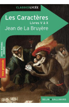 Les caracteres (livres v a x)