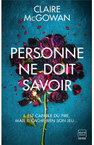 Personne ne doit savoir (prix des lectrices 2023)