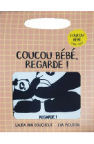 Coucou bebe ! - regarde ! (livre tissu)