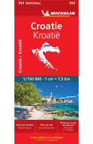 Carte nationale europe - carte nationale croatie / kroatie