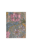 Carnet a couverture rigide morris chevrefeuille rose - ultra - non ligne - 144 p.