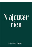 N'ajouter rien