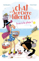 Le chat de la sorciere millerats - tous a la plage !