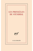 Carnet les privileges de stendhal (papeterie)