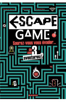 Saurez-vous vous évader de ces 3 aventures escape game