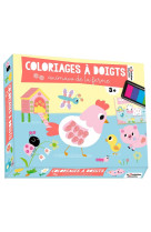 Coloriages à doigts la ferme