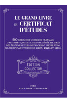 Le grand livre du certificat d'etudes