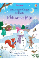 L'hiver en fête - mes autocollants brillants