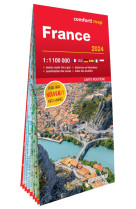 France 2024 1/1.100.000 (carte grand format laminee)