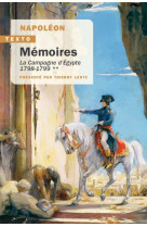 Memoires - vol02 - la campagne d egypte 1798-1799