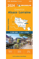 Carte regionale alsace, lorraine 2024