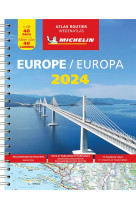 Atlas europe / europa 2024 (a4-spirale)