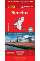 Carte nationale europe - carte nationale benelux 2024 (indechirable / onverscheurbaar)