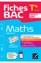 Fiches bac maths tle (specialite) - bac 2024 - tout le programme en fiches de revision detachables