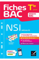 Fiches bac nsi tle (specialite) - bac 2024 - tout le programme en fiches de revision detachables