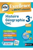 Abc excellence histoire - geographie - enseignement moral et civique - 3e