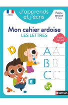 J'apprends et j'ecris - mon cahier ardoise les lettres ps