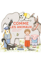 Mes imagiers tout carrés - comme les animaux