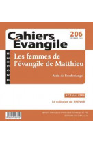 Cahiers evangile-206 - les femmes de l-evangile de matthieu