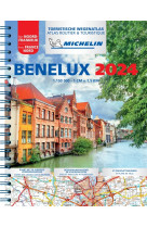 Atlas europe - atlas benelux 2024 (a4-spirale)