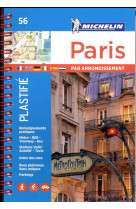 Plans de ville michelin france - plan paris par arrondissements (spirale - plastifie)