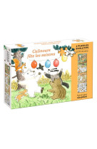 Calinours fête les saisons - 4 puzzles évolutifs