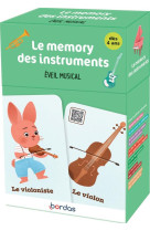 Le memory des instruments