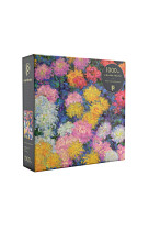 Puzzles les chrysanthemes de monet les chrysanthemes de monet puzzle 1000 pc.