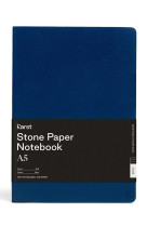 Carnet souple a5 bleu navy ligne