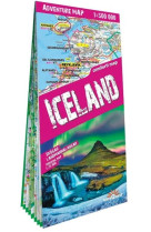 Islande 1/500.000 (carte grand format laminée d'aventure tq) - anglais