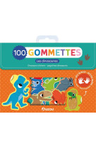 Ma pochette de 100 gommettes - les dinosaures