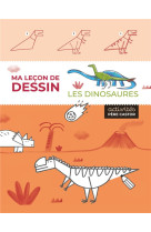 Ma lecon de dessin - les dinosaures