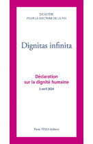 Dignitas infinita : declaration sur la dignite humaine - 2 avril 2024