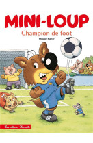 Mini-loup - champion de foot