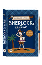 Sherlock à la plage - crayon offert